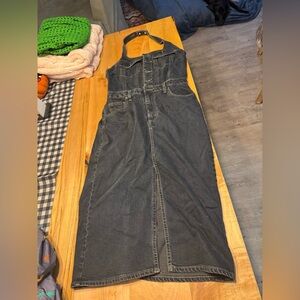 Universal Thread Black Denim Dress
